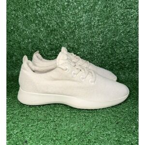 Allbirds Wool Runners Women's Size 8 Ivory Natural White Running Shoes Sneakers